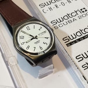 Vintage swatch wristwatchs /ENGLISH BREAKFAST 1990.