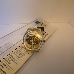 Vintage swatch wristwatchs, Gk191 skizzo 1995.