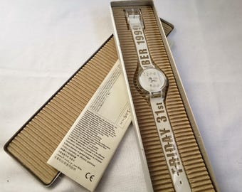 Vintage Swatch Wristwatchs Gk302 White Card 1999. - Etsy  display picture 2