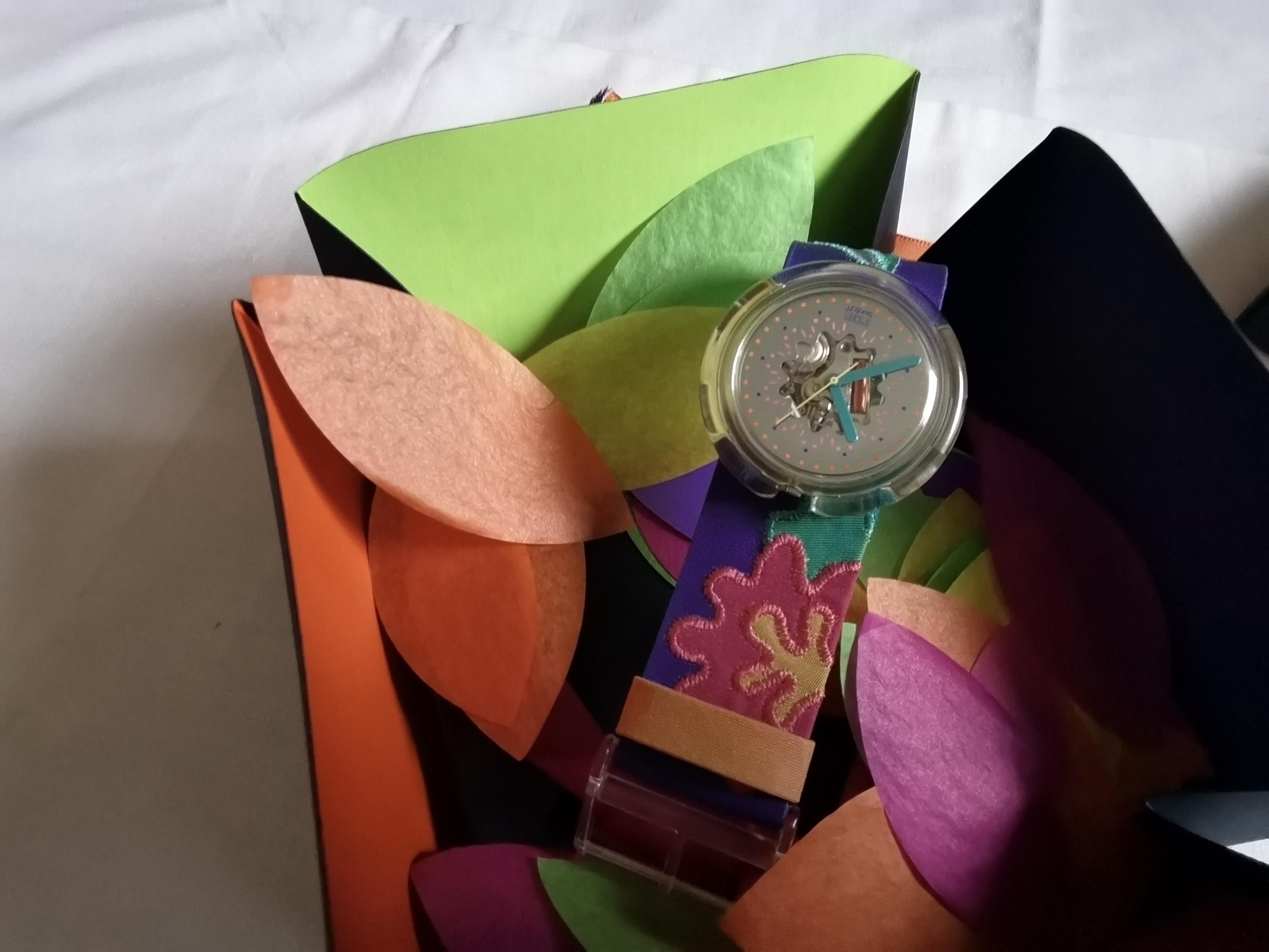 Vintage Swatch Wristwatchs Pwz103/verushka-nuovo 1992 