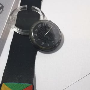 Orologio da polso vintage swatch unisex pwm102 MONDFINSTERNIS 1992.