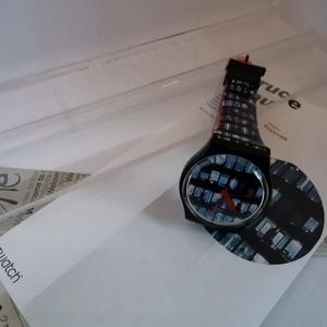 Vintage swatch wristwatchs, 1997 GB183/overtime.
