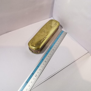 Antique brass and copper tobacco /snuff box 1780