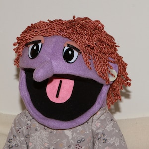 Large woman puppet