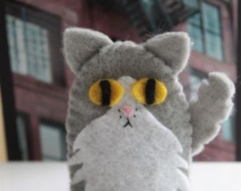 Alley Cat Finger Puppet