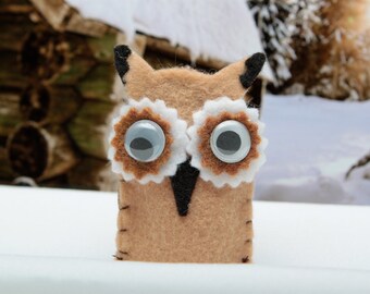 Owl Finger Puppet