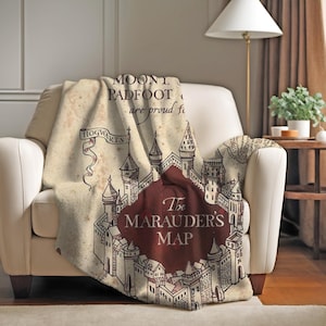 Harry potter blanket etsy hotsell