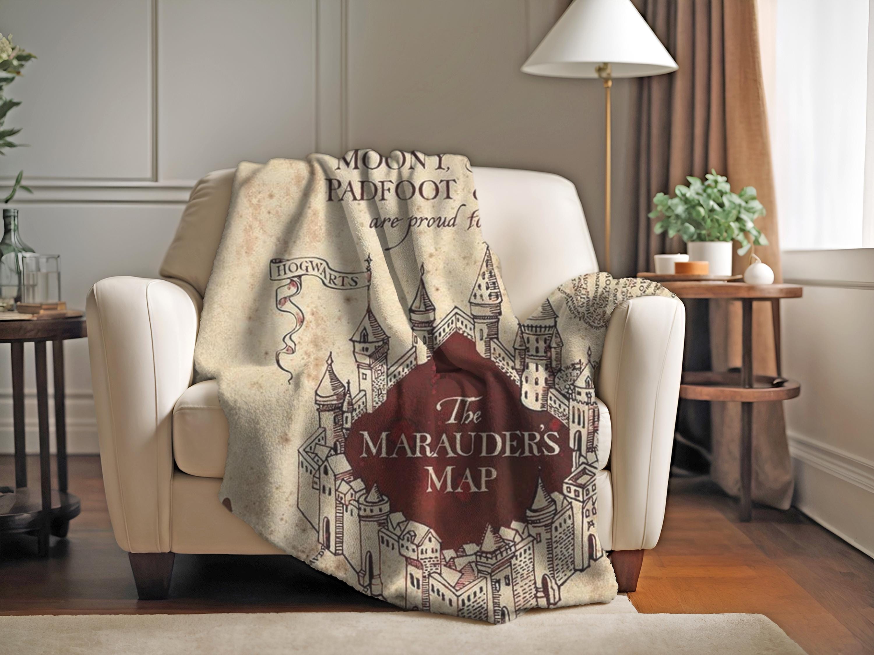 Marauders map blanket sale