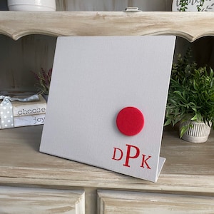 Personalized Magnet Board - birthday gift - Desktop Message Board - Gift Everyone - Color Choice - Magnet Board - Desk Organizer