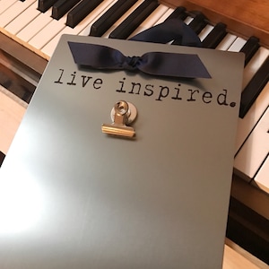 Handcrafted Magnetic Message Board: Personalized Gift for Teacher Appreciation