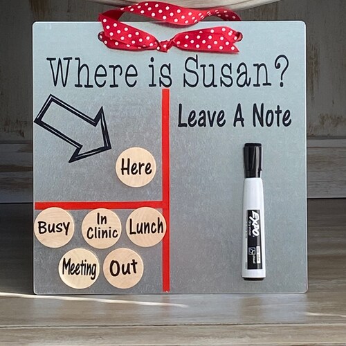 Dorm Door Decor Back to College Where is RA Message Etsy