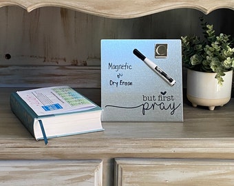 Prayer Board - Magnet Board - Dry Erase Board - Prayer - Ministry Gift - Prayer Requests - Magnetic Message Board - Memo Board