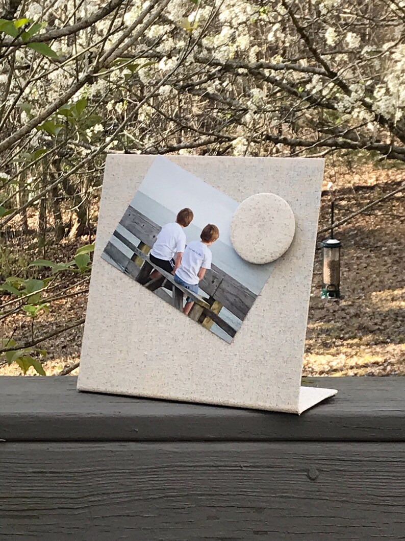 Magnetic Board Teacher Gift Desk Organizer Mom Tabletop Picture Frame Farmhouse Recipe Birthday