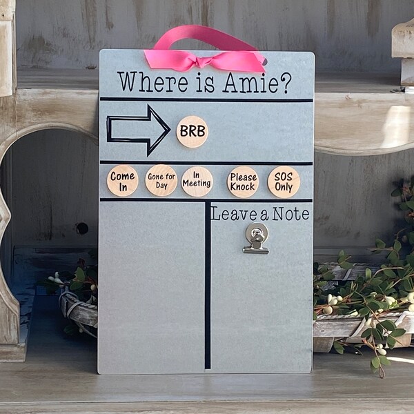 Where Am I Dorm Board - Etsy