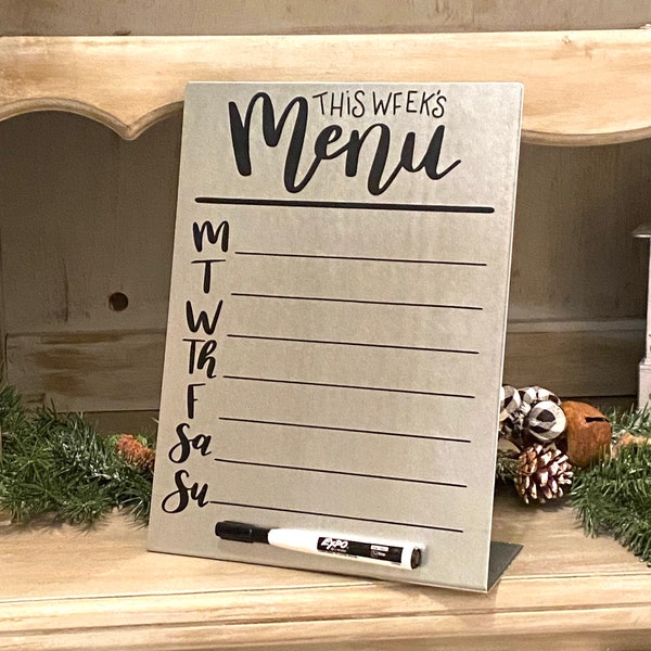 Menu Board Etsy