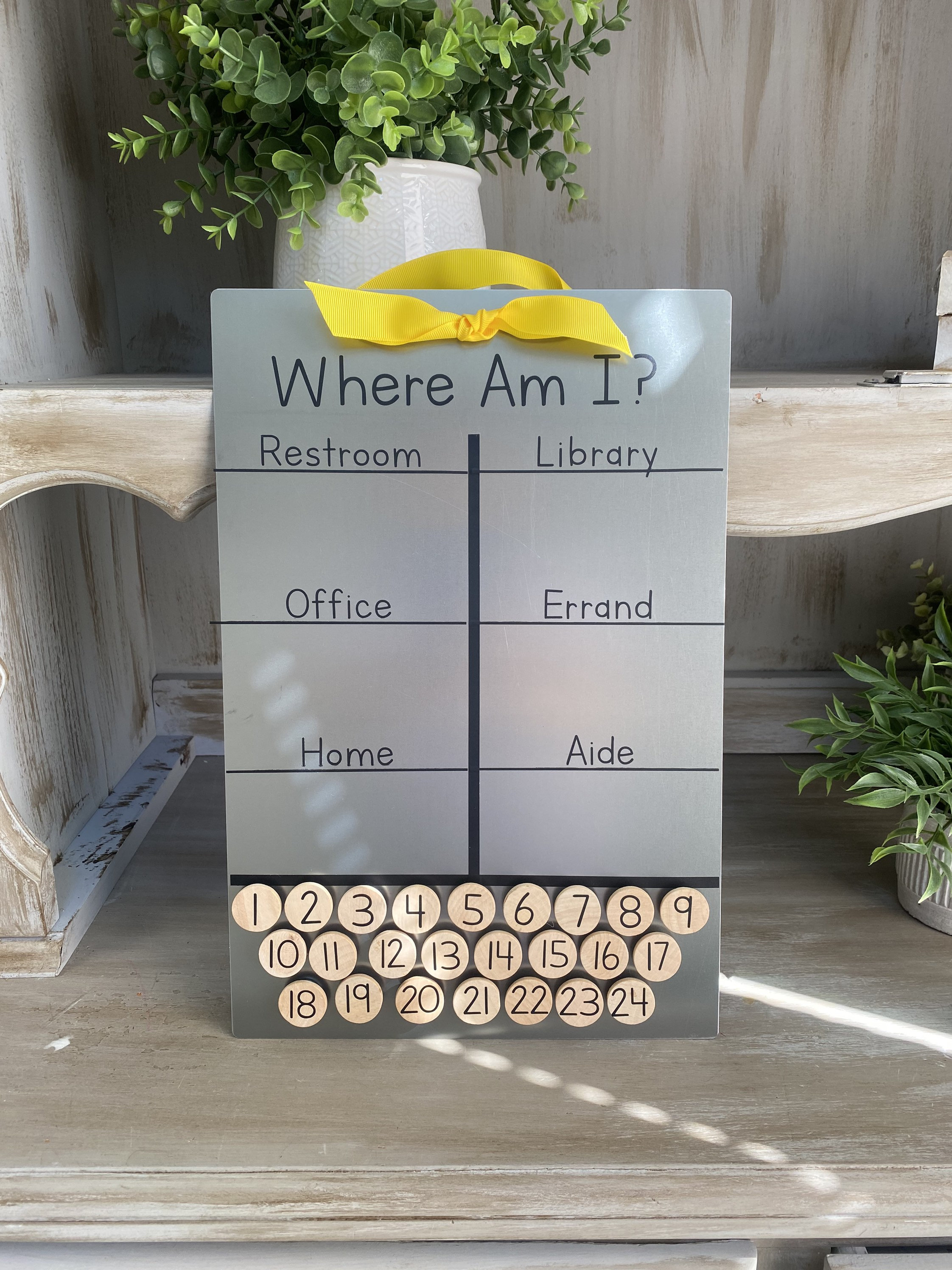 Where Is the Student Board Classroom Management Classroom