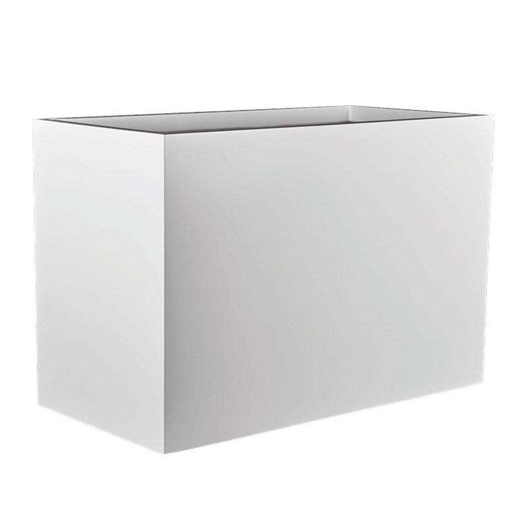 Darwin Tall Rectangular Planter | Container Gardening | Outdoor Planter ...