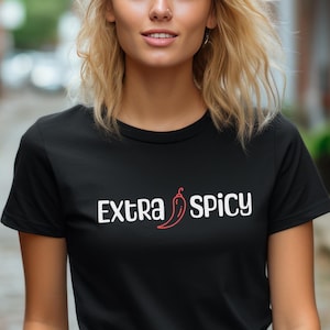 Neurodiversity &quot;Extra Spicy&quot; Unisex T-shirt, great gift for ASD or ADHD, neurospicy, fun gift