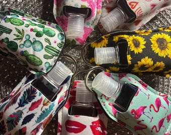 Hand Sanitizer Holders with Refillable Bottle