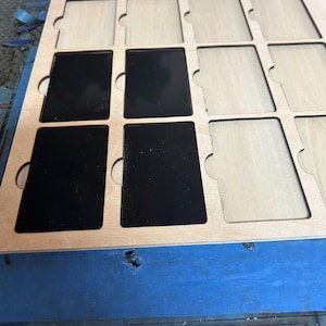 Aluminium visitekaartje Lasergravure Sjabloonmal