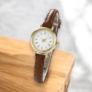 Stylish Leather Watch for Women | Classic Band Wristwatch for Casual Wear | Perfect Gift for Her on Any Occasion