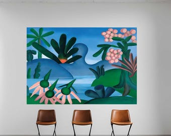 TARSILA DO AMARAL: 「A Cuca」。オリジナル展覧会ポスター、2009 年