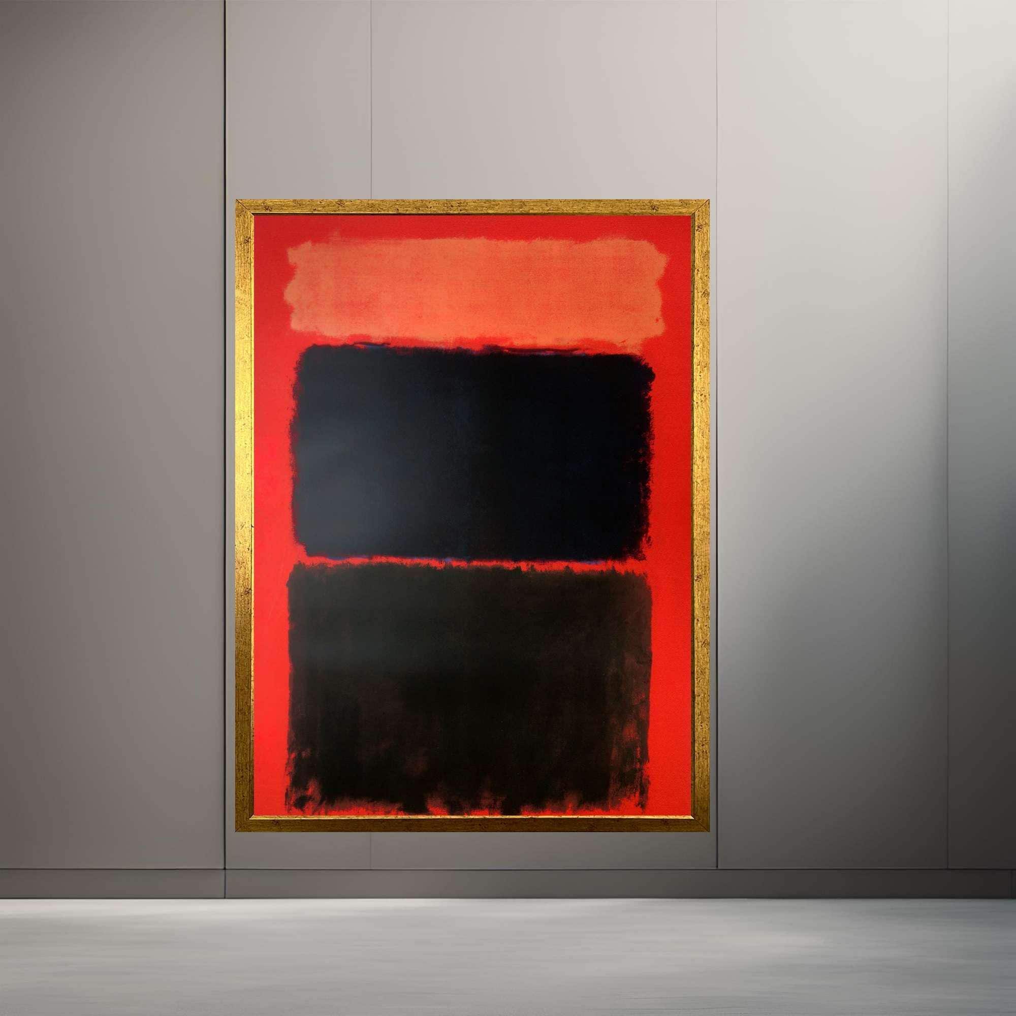 Marc Rothko Frames Mark Rothko Minimalist Modern Frame Canvas Wall Art Print - Etsy