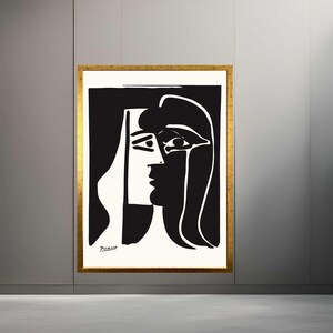 Pablo Picasso Leinwand Kunst, Ausstellung Moderner Rahmen Leinwand Wand Kunst Druck
