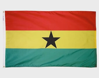 Ghana Flag National Banner Indoors or Outdoors