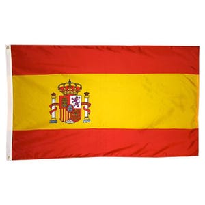 Drapeau de l'Espagne Bannière de l'Espagne à l'intérieur ou à l'extérieur