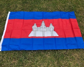 Cambodia flag National Banner of Cambodia Indoor or Outdoor 3x5 foot