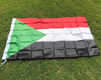 Sudan Flag National Banner Indoors or Outdoors