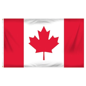 Canada Flag Canadian National Banner Indoors or Outdoors