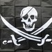 Pirate Flag Double Broken Skull Jack Rackham Jolly Roger Banner - Etsy