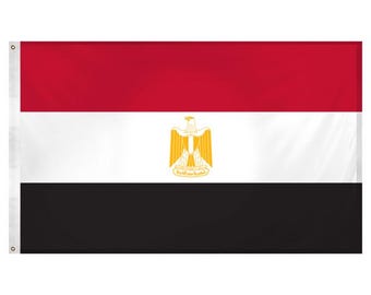 Egyptian Flag National Banner of Egypt Indoors or Outdoors
