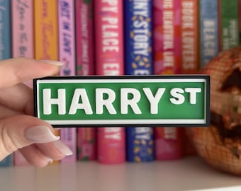 Harry Street Magnet | NYC Pop-Up Inspired Mini St Sign | MSG KISSCO Tour Merch