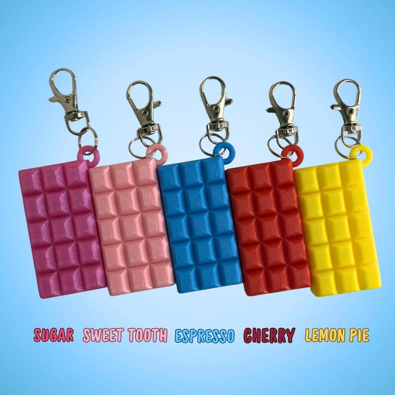 Sabrina Sweet Tooth Perfume Keychain Charm or Figurine | Espresso, Lemon Pie, Cherry | 3D-Printed image 3