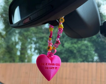 KISSCO Heart Car Charm | Kiss All The Time, Disco, Occasionally. | 3D-Printed | KATTDO