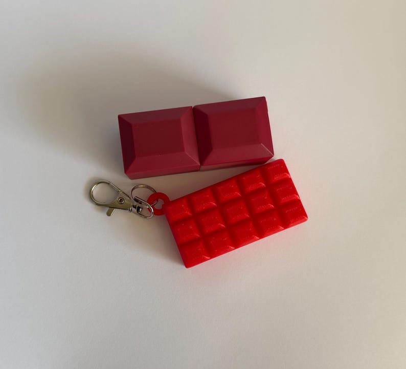 Sabrina Sweet Tooth Perfume Keychain Charm or Figurine | Espresso, Lemon Pie, Cherry | 3D-Printed Cherry (Red)