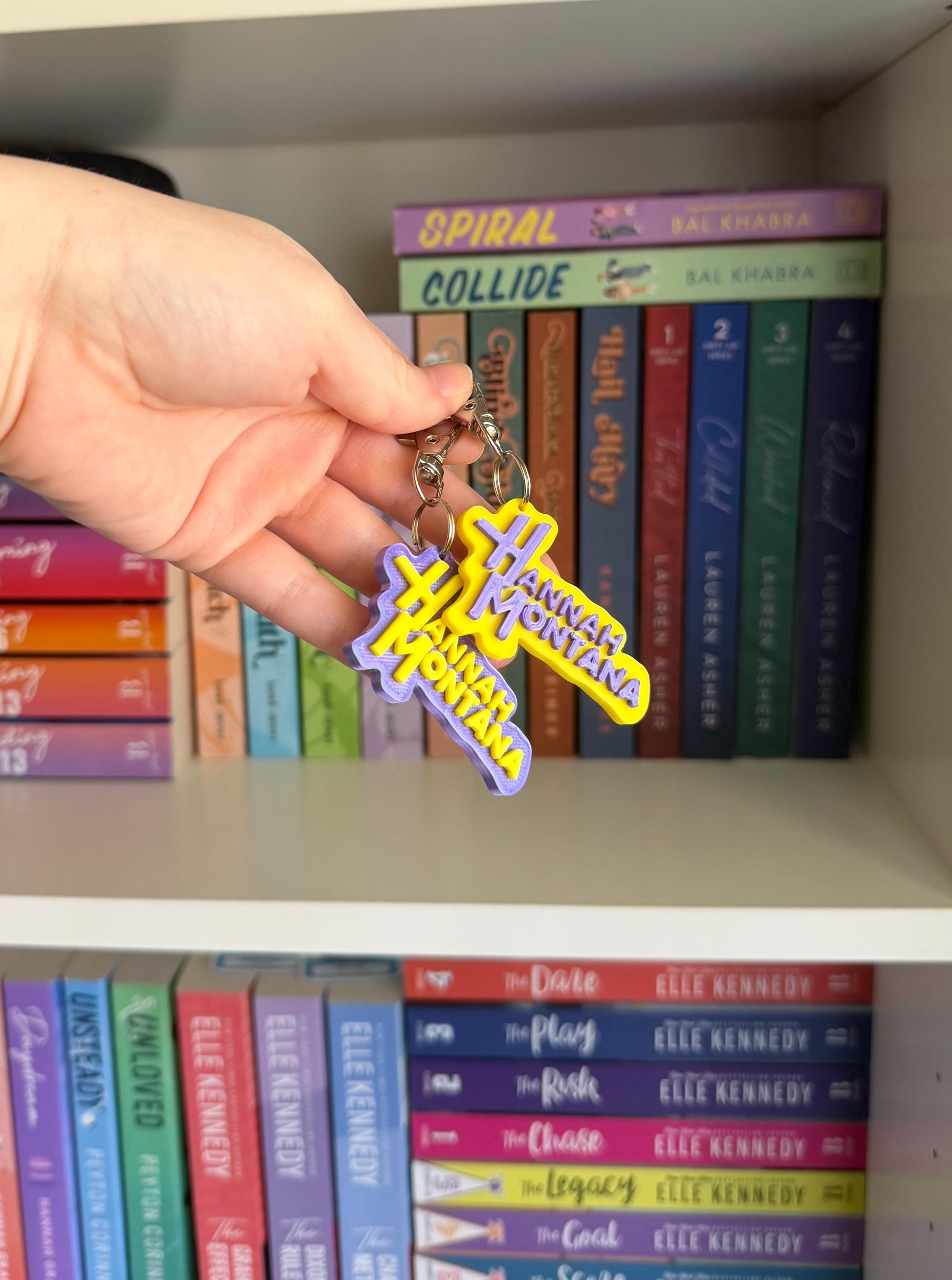 ハンナモンタナ20thキーホルダー Hannah Montana Keychain or Magnet | 20th Anniversary Special | 3d
