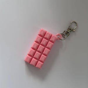 Sabrina Sweet Tooth Perfume Keychain Charm or Figurine | Espresso, Lemon Pie, Cherry | 3D-Printed Sweet Tooth (Pink)