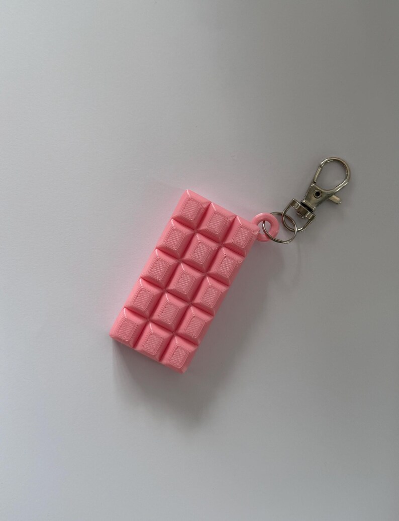 Sabrina Sweet Tooth Perfume Keychain Charm or Figurine | Espresso, Lemon Pie, Cherry | 3D-Printed Sweet Tooth (Pink)