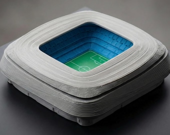 3D Printed Real Madrid - Santiago Bernabéu Stadium
