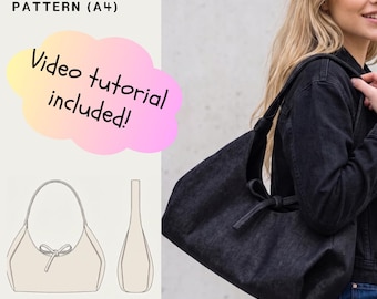 Shoulder Bag Sewing Pattern | PDF Download