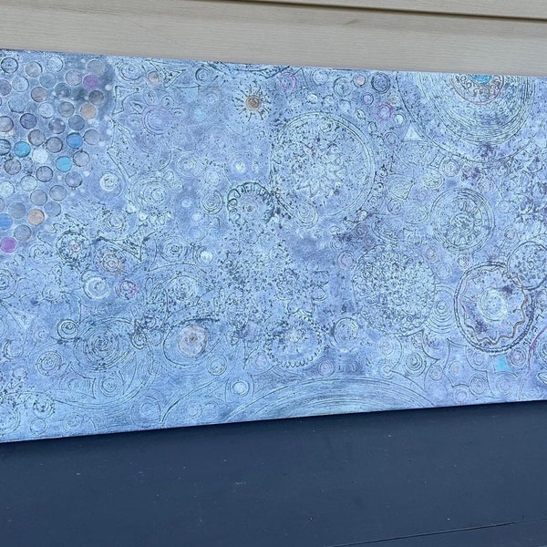 White Plaster Floral Wall Art Etsy