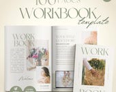 Workbook Template: Course Creator Ebook & Lead Magnet (100+ Pages, Canva)
