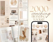 Life Coaching Business Templates: 2000+ Instagram Posts, Workbooks & Lead Magnets (Canva)