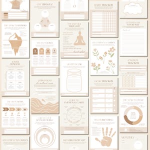 320-Page Coaching Workbook & Worksheet Template: Ebook Lead Magnet (Canva)