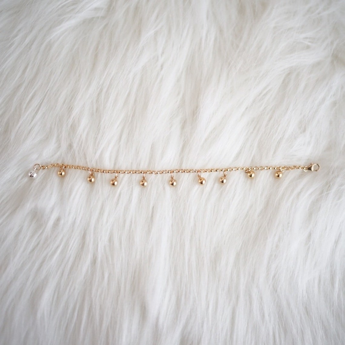 Baby Anklet 14K Gold Fill Baby Anklet Cambodian Baby Anklet Etsy
