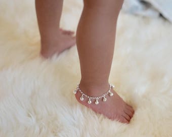 Jingle Baby Anklet | Bell Anklet for Baby | Traditional Cambodian Baby Anklet | Boho Baby Anklets | Baby Jewelry by Danita Apple